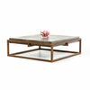 Homeroots Modern Concrete Coffee Table 283304